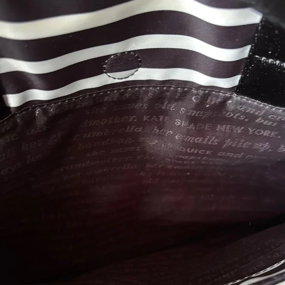 Kate Spade Black and White Laptop Bag - Picture 2 of 9
